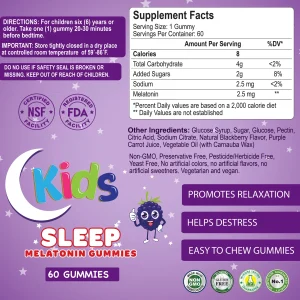 Melatonin for kids Alfa Vitamins